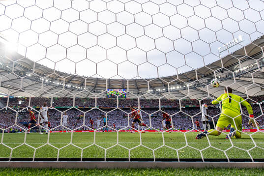 Goalkeeper Manuel Neuer of Germany looks dejected
