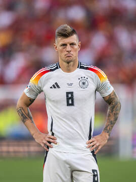 Toni Kroos of Germany looks dejected