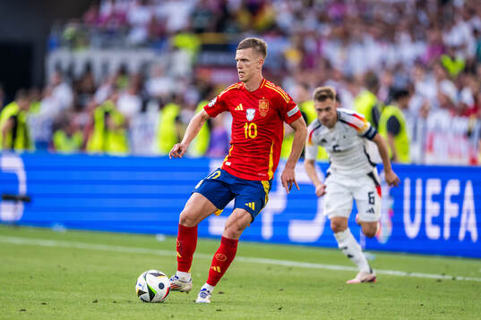 Daniel Olmo of Spain