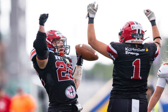 Carlstad Crusaders Gaby Knops jublar