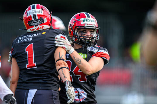 Carlstad Crusaders Frida Åkesson
