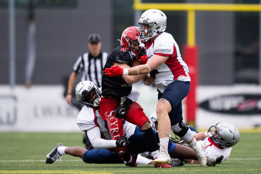 Carlstad Crusaders Willem Van Compernolle och Stockkholm