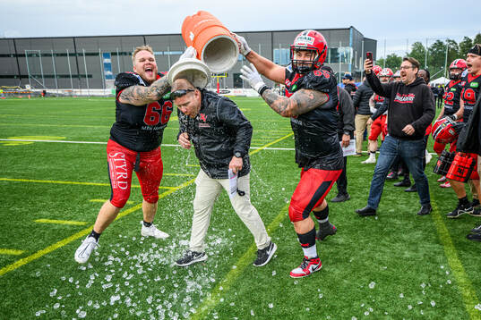 Carlstad Crusaders Niklas Johansson, huvudtränare