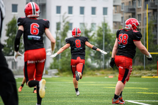 Carlstad Crusaders Young Kennedy jublar