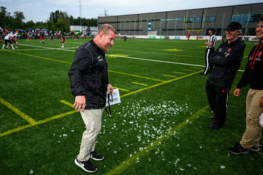 Carlstad Crusaders huvudtränare Christian Forsman