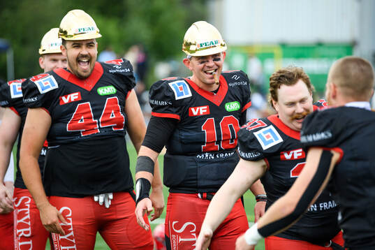 Carlstad Crusaders Slade Jarman jublar
