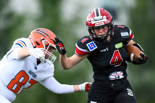Copenhagen Raptors och Carlstad Crusaders Sara Lidner