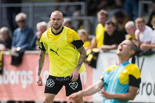 Mjällbys Adam Ståhl och