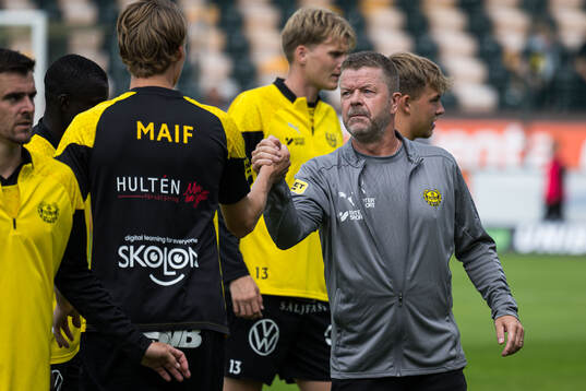 Mjällbys tränare Anders Torstensson