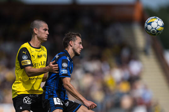 Mjällbys Rasmus Wikström och Sirius Melker Heier