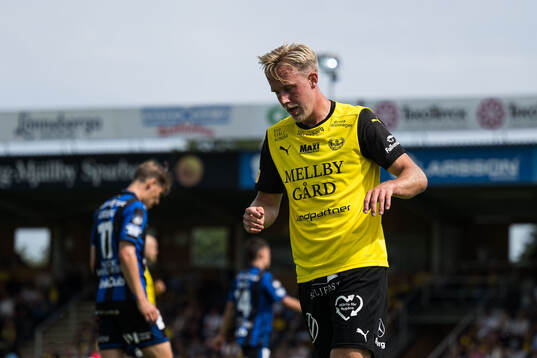 Mjällbys Herman Johansson deppar