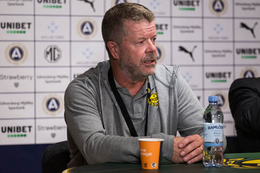 Mjällbys tränare Anders Torstensson