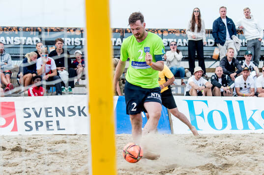 Bemannia FCs Erik Grönros Gustafsson