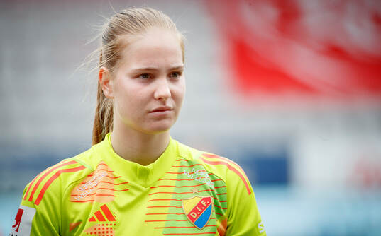 Djurgårdens målvakt Elvira Björklund