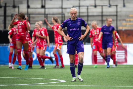 Djurgårdens Stinalisa Johansson deppar