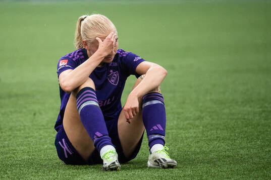Djurgårdens Stinalisa Johansson deppar