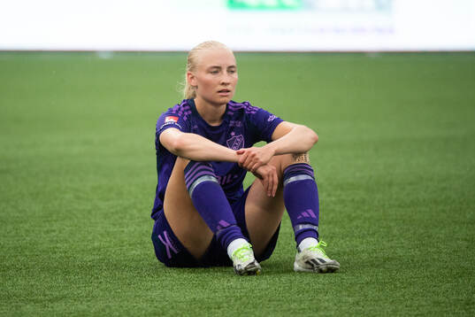 Djurgårdens Stinalisa Johansson deppar