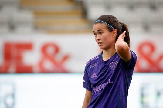 Djurgårdens Agnes Hedman deppar