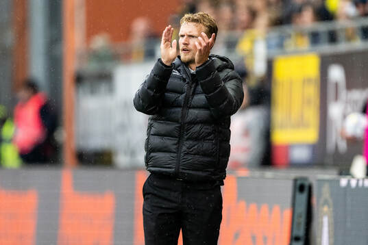 Elfsborgs manager Oscar Hiljemark