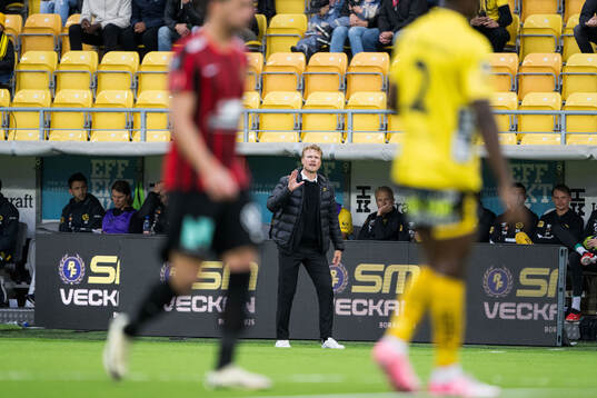 Elfsborgs manager Oscar Hiljemark