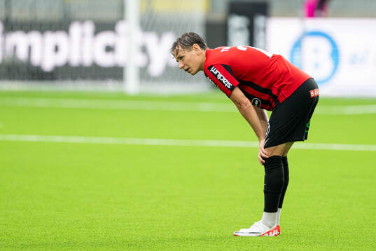 Brommapojkarnas Alex Timossi Andersson deppar