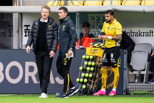 Elfsborgs manager Oscar Hiljemark, assisterande tränare