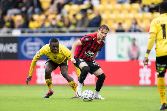 Elfsborgs Timothy Noor Ouma och Brommapojkarnas Alex