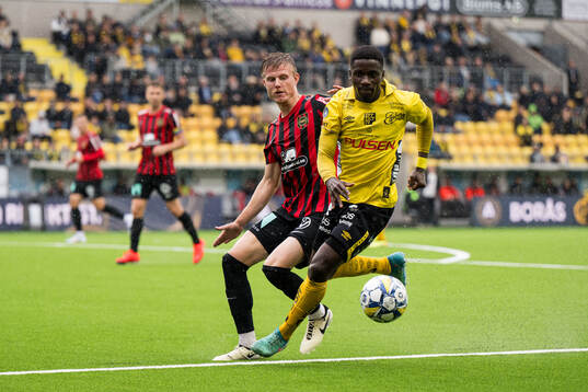Brommapojkarnas Eric Björkander och Elfsborgs Michael