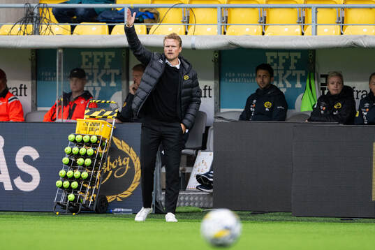 Elfsborgs manager Oscar Hiljemark