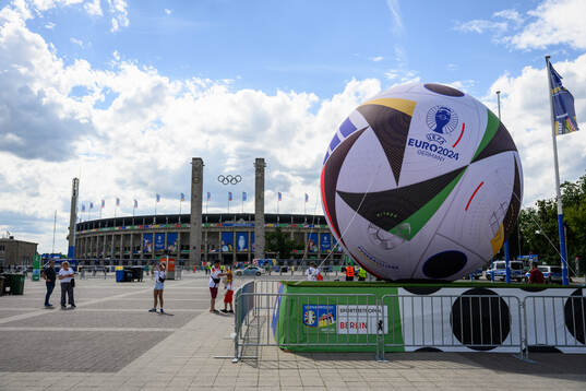 Exterior view of Olympiastadion
