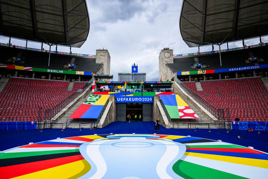 Interior view of Olympiastadion