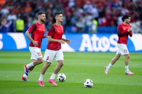 Salih Özcan and Arda Guler of Turkey