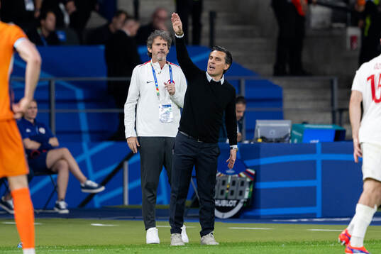 Head coach Vincenzo Montella of Turkey