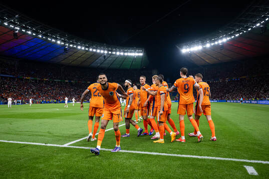Cody Gakpo of Netherlands celebrates