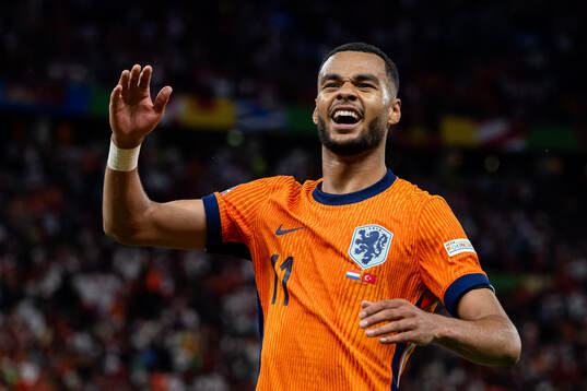 Cody Gakpo of Netherlands celebrates