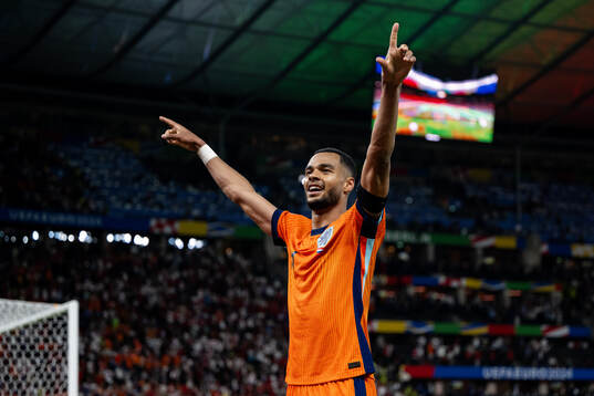 Cody Gakpo of Netherlands celebrates
