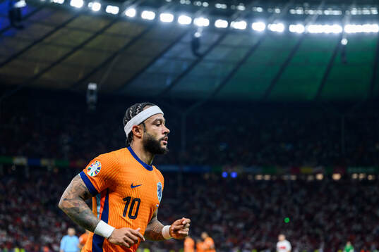 Memphis Depay of Netherlands