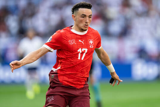 Ruben Vargas of Switzerland