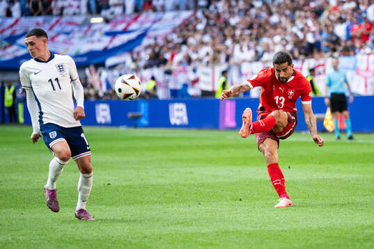 Ricardo Rodriguez of Switzerland