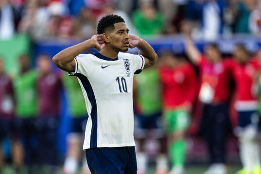 Jude Bellingham of England celebrates