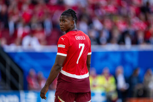 Breel Embolo of Switzerland