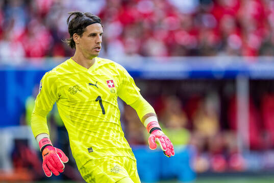 Goalkeeper Yann Sommer of Switzerland