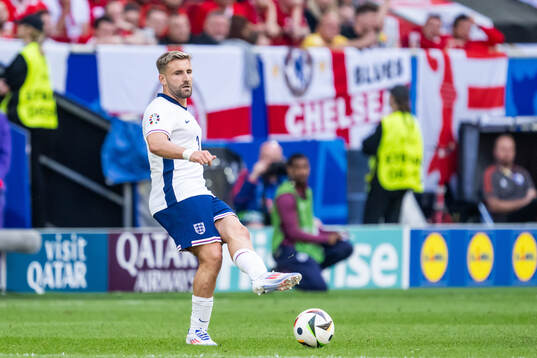 Luke Shaw of England