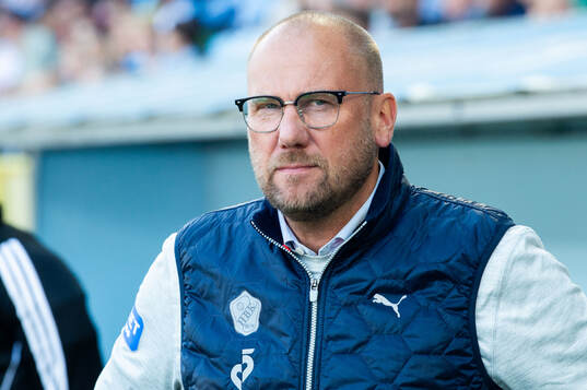Halmstads tränare Magnus Haglund