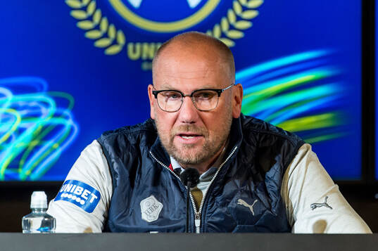 Halmstads tränare Magnus Haglund