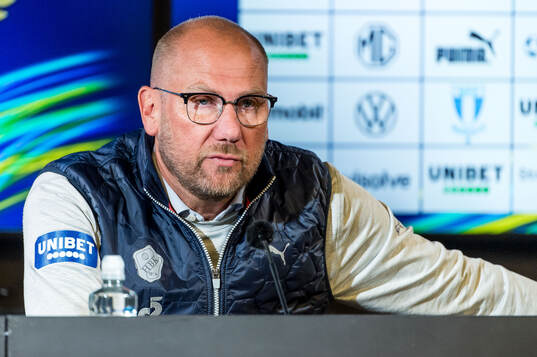 Halmstads tränare Magnus Haglund