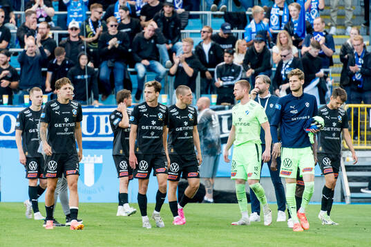 Halmstads spelare deppar
