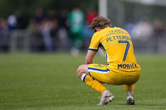 IFK Göteborgs Oscar Pettersson deppar