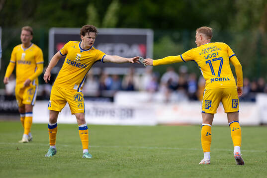 IFK Göteborgs Kolbeinn Thordarson och Oscar Wendt