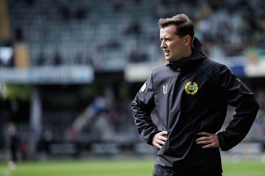Hammarbys assisterande tränare Douglas Jakobsson